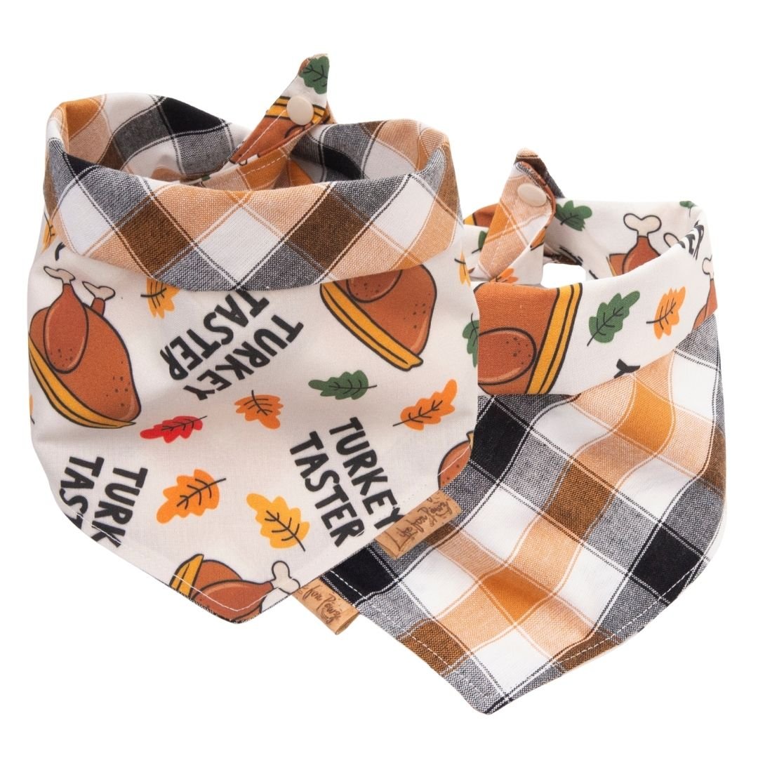 Tie and Snap Turkey Taster by Life for Pawz – Handmade for pets