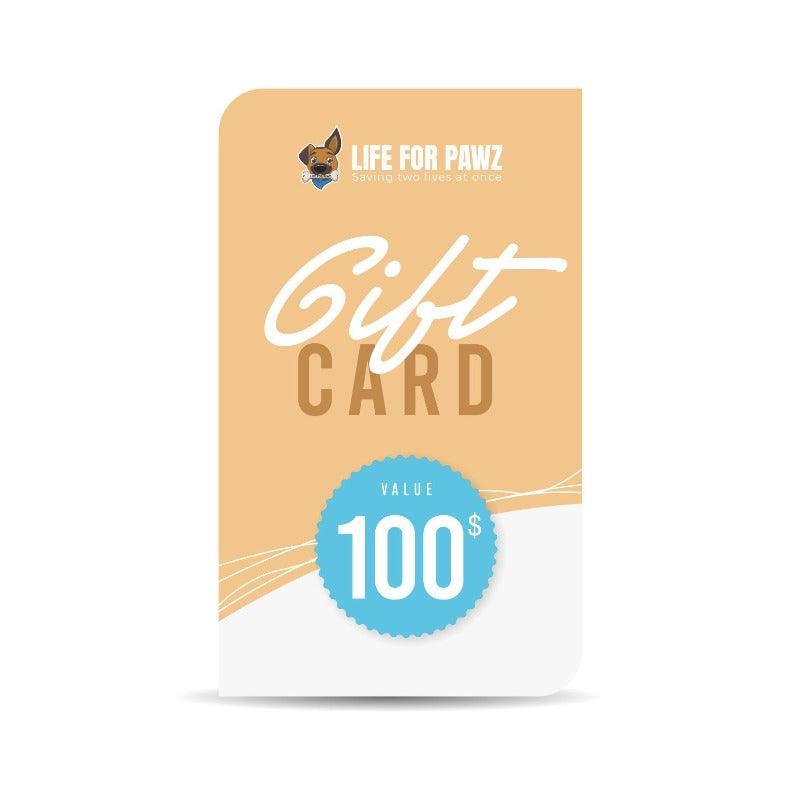 Gift Card - Life for Pawz