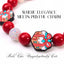beaded dog necklace Christmas Gift Beaded Dog Collar by Life for Pawz – Handmade for pets