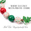 beaded dog necklace Christmas Tree Beaded Dog Collar by Life for Pawz – Handmade for pets