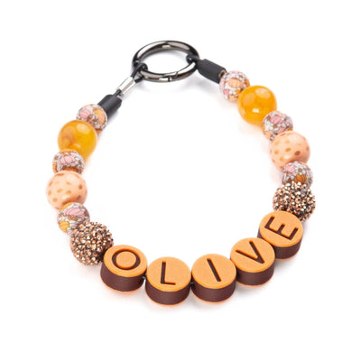 beaded dog necklace Dog Beaded Collar Charm by Life for Pawz – Handmade for pets