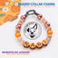 beaded dog necklace Fall Dog Beaded Collar Charm by Life for Pawz – Handmade for pets