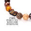 beaded dog necklace Fall Football Charm by Life for Pawz – Handmade for pets