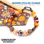 beaded dog necklace Fall Football Charm by Life for Pawz – Handmade for pets