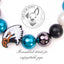 beaded dog necklace Game Day Eagle Beaded Dog Collar by Life for Pawz – Handmade for pets
