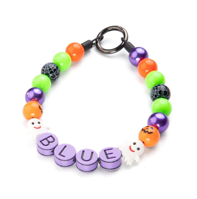 beaded dog necklace Halloween Dog Beaded Collar Charm by Life for Pawz – Handmade for pets