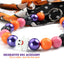 beaded dog necklace Halloween Ghost Dog Collar Charm by Life for Pawz – Handmade for pets