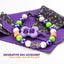 beaded dog necklace Halloween Skeleton Beaded Charm by Life for Pawz – Handmade for pets