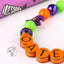 beaded dog necklace Halloween Witch Dog Charm - Custom Name by Life for Pawz – Handmade for pets
