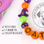 beaded dog necklace Halloween Witch Dog Charm - Custom Name by Life for Pawz – Handmade for pets