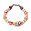 beaded dog necklace Pumpkin Spice Latte Charm by Life for Pawz – Handmade for pets