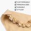 Dog bandana Beige Polka Dot Embroidered Scrunchie Dog Bandana - Life for Pawz - 