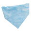 Dog bandana Blue Stars Embroidered Scrunchie Dog Bandana - Life for Pawz - 