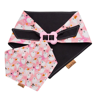 Bone Clasp Boo Crew Pink by Life for Pawz – Handmade for pets