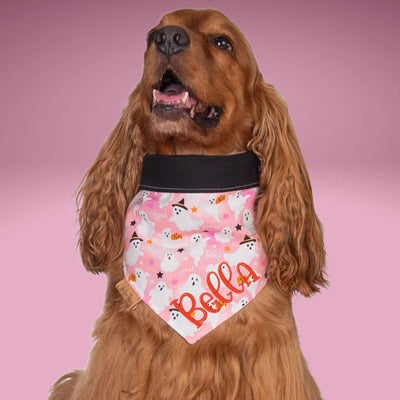 Bone Clasp Boo Crew Pink by Life for Pawz – Handmade for pets