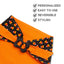 Bone Clasp Candy Corn Craze by Life for Pawz – Handmade for pets