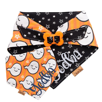 Bone Clasp Glow Ghosts by Life for Pawz – Handmade for pets