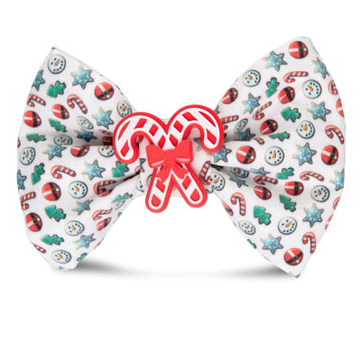 Bowtie Candy Cane Bowtie by Life for Pawz – Handmade for pets