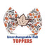 Bowtie Fall Football Text Bowtie by Life for Pawz – Handmade for pets