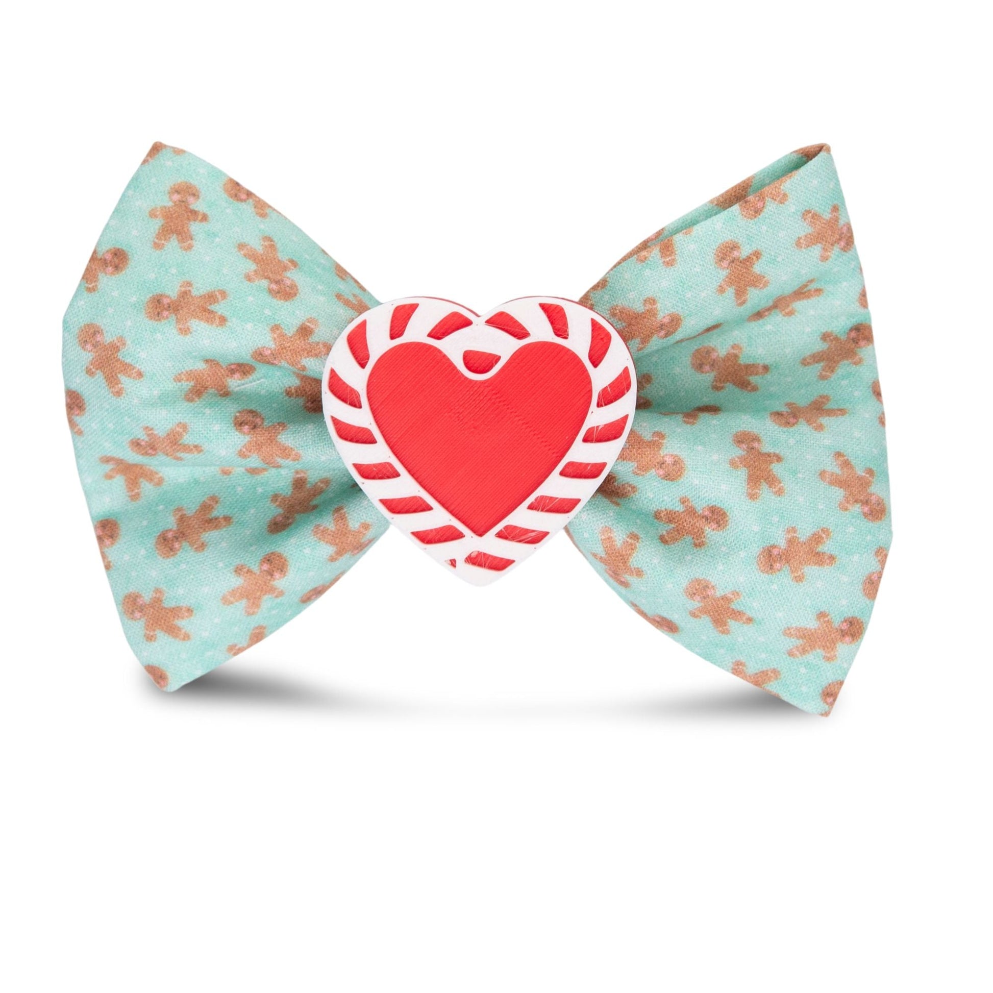 Bowtie Gingerbread Holiday Bowtie by Life for Pawz – Handmade for pets