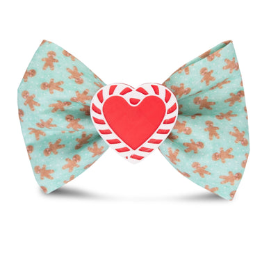 Bowtie Gingerbread Holiday Bowtie by Life for Pawz – Handmade for pets