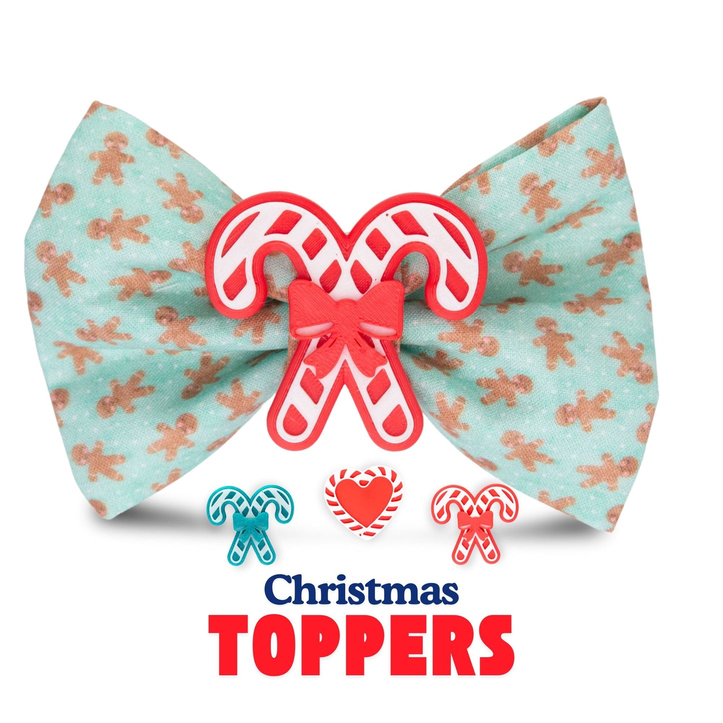 Bowtie Gingerbread Holiday Bowtie by Life for Pawz – Handmade for pets