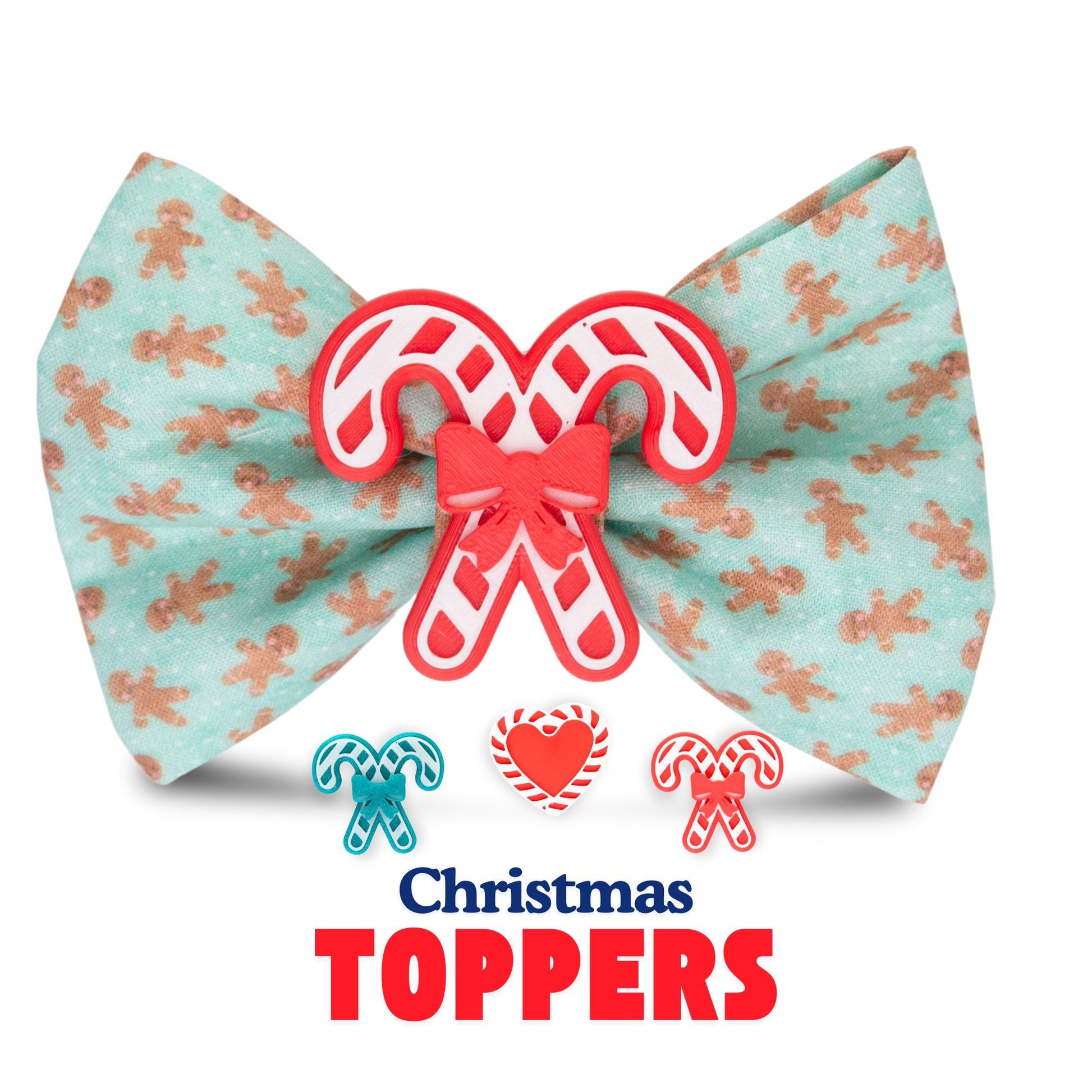 Bowtie Gingerbread Holiday Bowtie by Life for Pawz – Handmade for pets