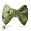 Bowtie Green Velvet Dog Bow Tie by Life for Pawz – Handmade for pets