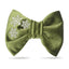 Bowtie Green Velvet Dog Bow Tie by Life for Pawz – Handmade for pets