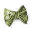 Bowtie Green Velvet Dog Bow Tie by Life for Pawz – Handmade for pets