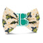 Bowtie Halloween Frog Bowtie with Initial by Life for Pawz – Handmade for pets