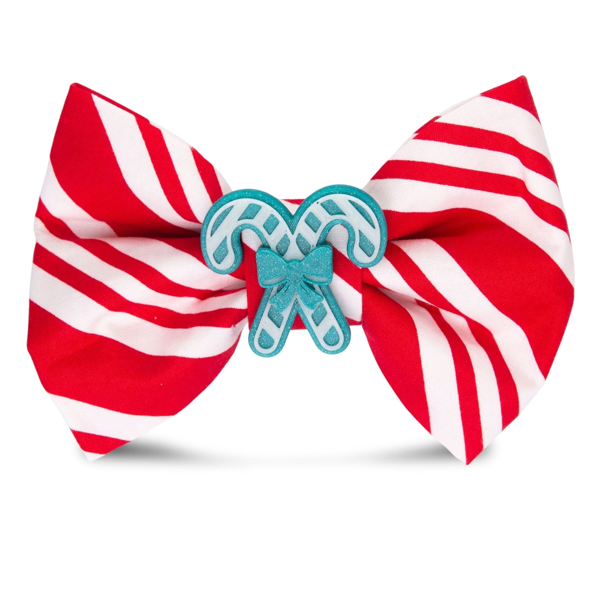 Bowtie Red Stripe Bowtie by Life for Pawz – Handmade for pets