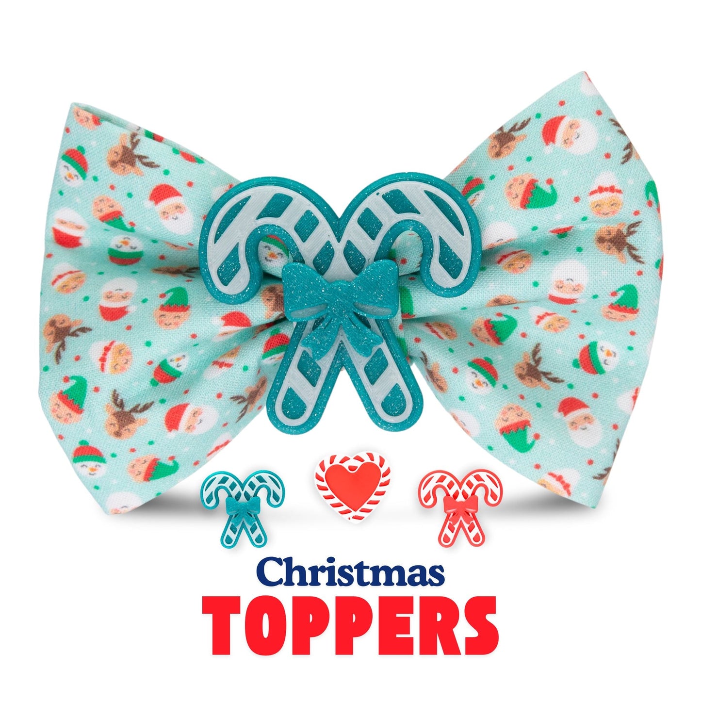 Bowtie Santa & Reindeer Bowtie by Life for Pawz – Handmade for pets