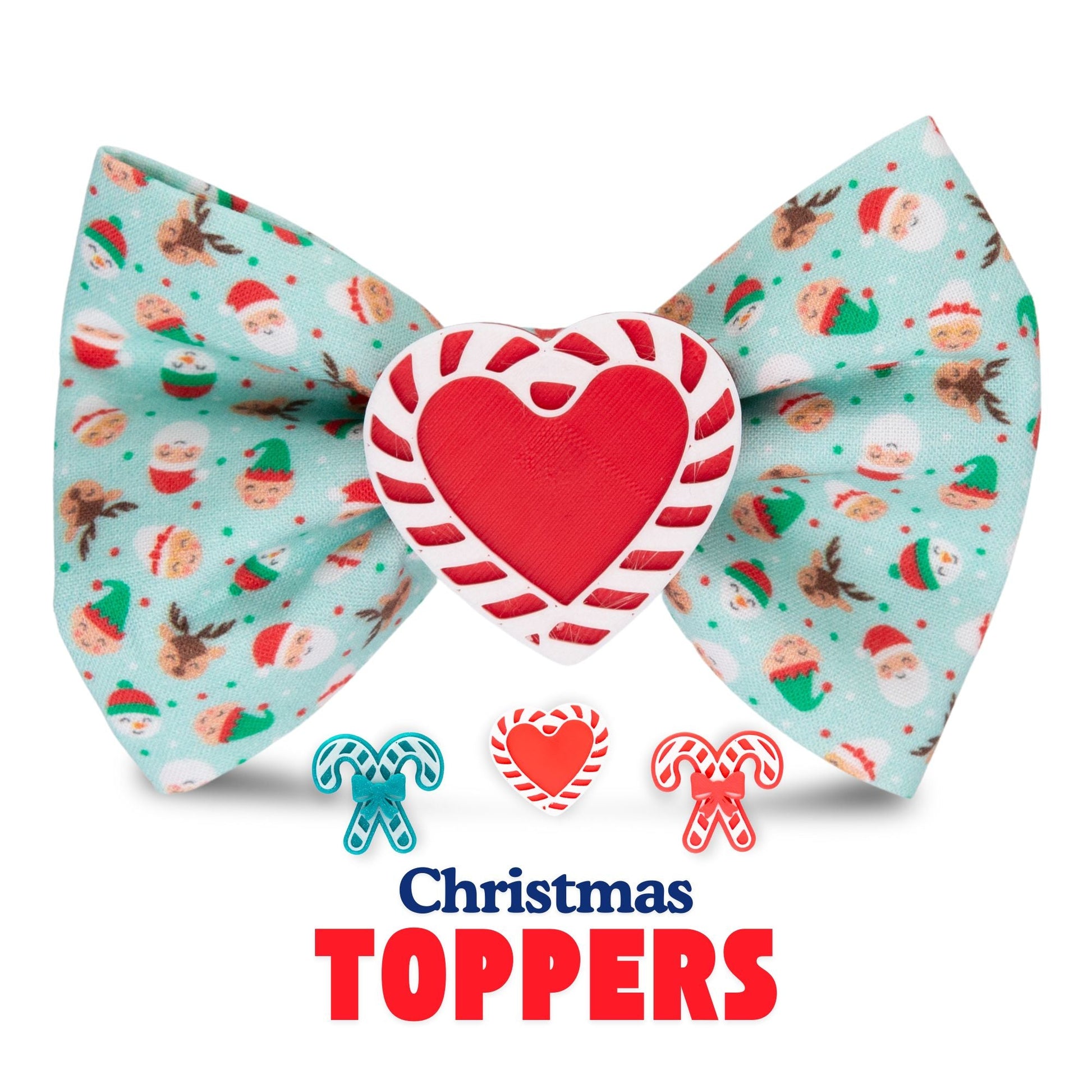 Bowtie Santa & Reindeer Bowtie by Life for Pawz – Handmade for pets