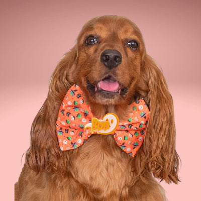 Bowtie Spooky Icons Bowtie by Life for Pawz – Handmade for pets