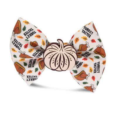 Bowtie Turkey Taster Bowtie by Life for Pawz – Handmade for pets