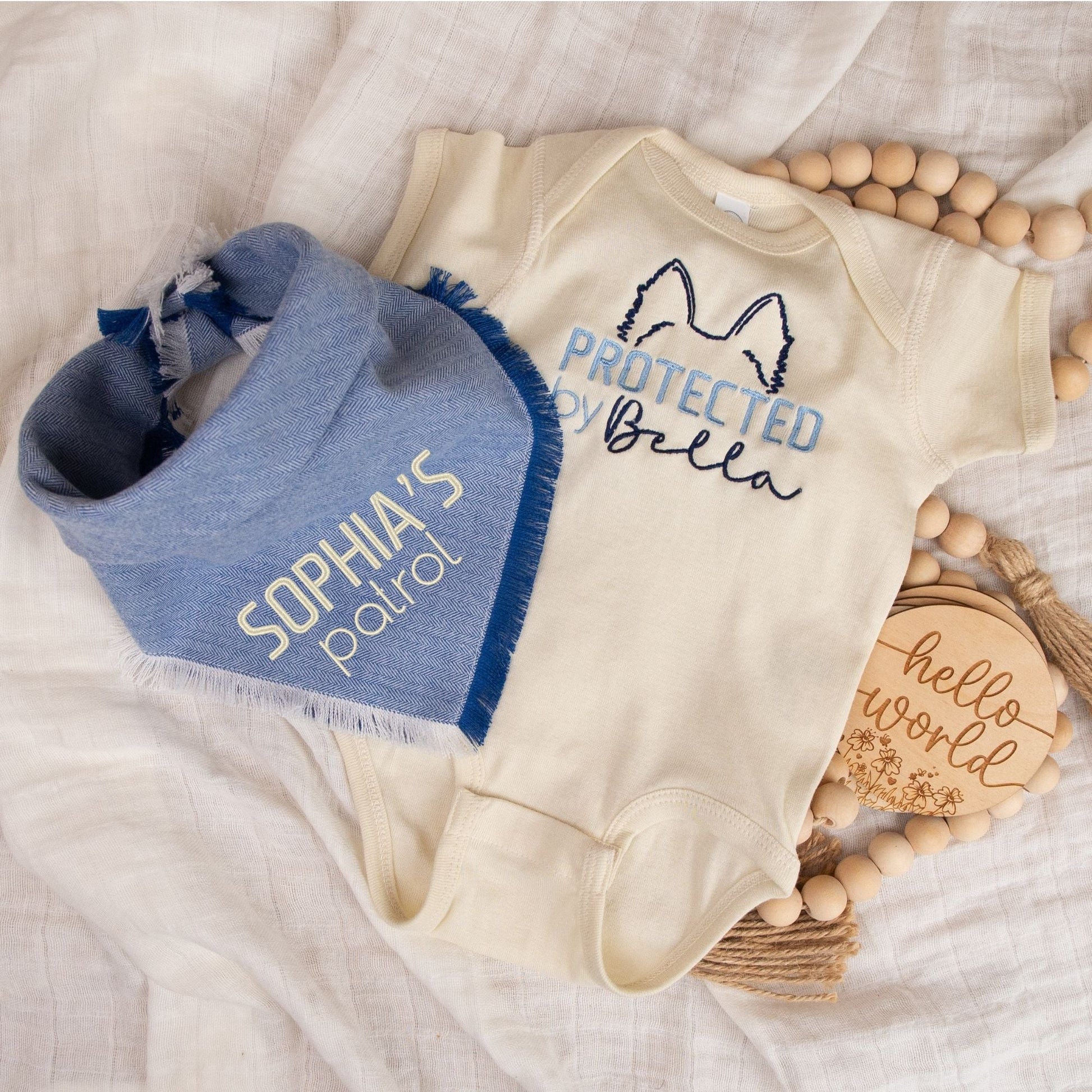 Dog & Baby Sets Protected by My Pup Set by Life for Pawz – Handmade for pets