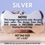 Dog Tag Engraved Moon & Butterfly Pet ID Tag - Charming Gift for Dog Lovers, Custom Stainless Steel, Durable, Waterproof, with Fast Shipping by Life for Pawz – Handmade for pets