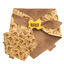 Dog bandana Easy Tie Cowboy Dog Bandana - Life for Pawz - Bone Clasp