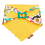 Dog bandana Fiesta & Yellow Dog Bandana – Reversible with Bone Clasp - Life for Pawz - Bone Clasp