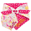 Dog bandana Flamingo & Pink Dot Dog Bandana - Life for Pawz - Bone Clasp
