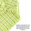 Flannel Bandanas Lime Green Grid by Life for Pawz – Handmade for pets