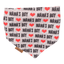 Dog bandana Mama’s Boy style - Life for Pawz - Bone Clasp