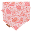 Dog bandana Pink Cowgirl & Gingham Personalized Reversible Dog Bandana - Life for Pawz - Bone Clasp