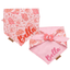 Dog bandana Pink Cowgirl & Gingham Personalized Reversible Dog Bandana - Life for Pawz - Bone Clasp