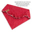 Dog bandana Red Polka Dot Embroidered Scrunchie Dog Bandana - Life for Pawz - 