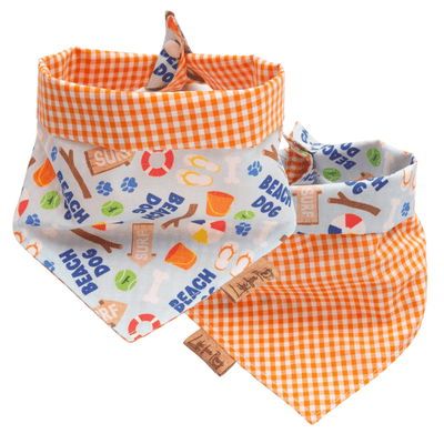 Dog bandana Reversible Beach Dog Bandana - Life for Pawz - Reversible Dog Bandana