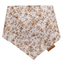 Dog bandana Reversible Beige Floral Dog Bandana - Life for Pawz - Bone Clasp