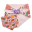 Dog bandana Reversible Chocolate Strawberry Dog Bandana - Life for Pawz - Bone Clasp
