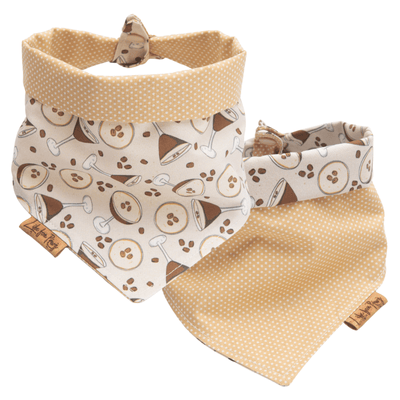 Dog bandana Reversible Espresso Martini Dog Bandana - Life for Pawz - Reversible Dog Bandana